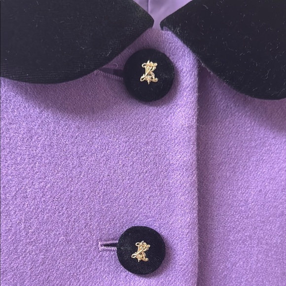 Vintage Women's Two Piece Set Purple Jacket and Skirt Size XS - Picture 5 of 12